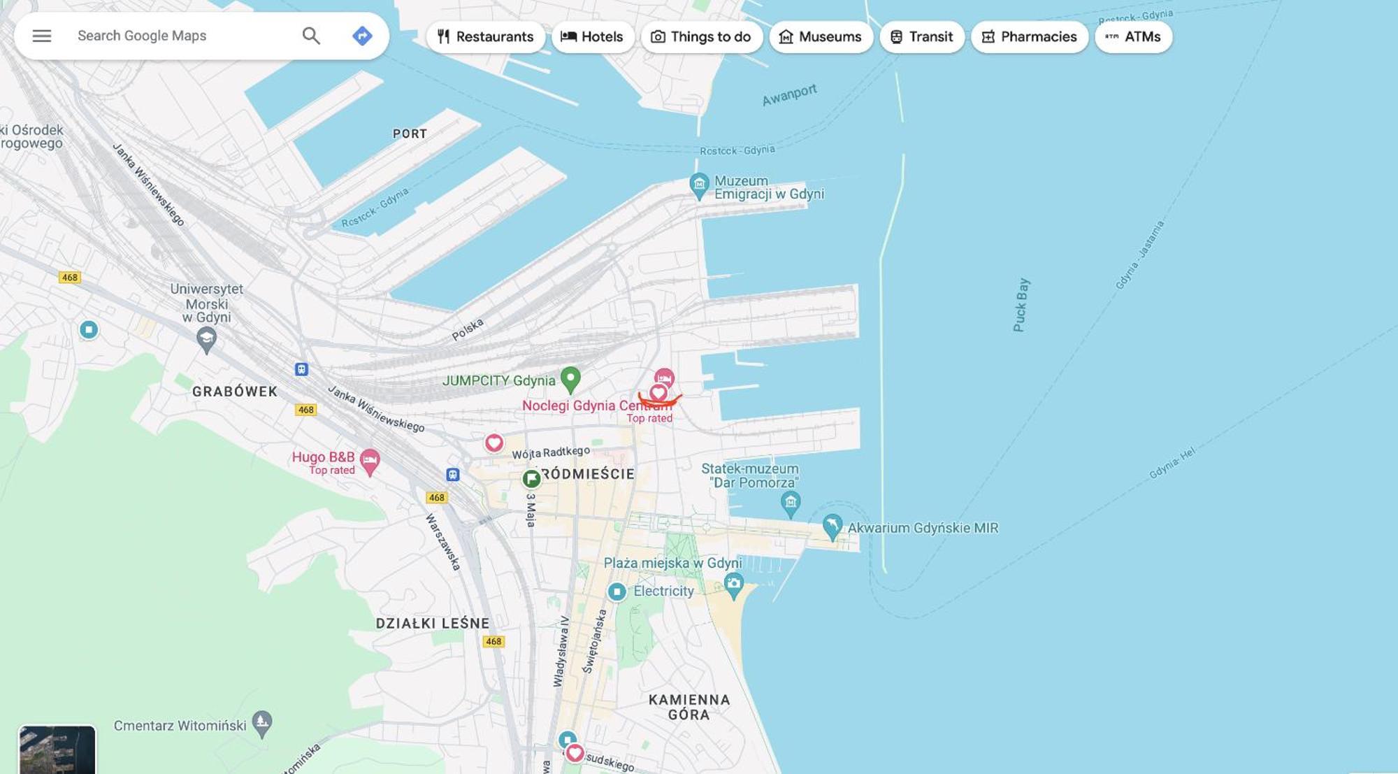 Apartment Oceanview Baltyk -bezplatny Parking Gdynia